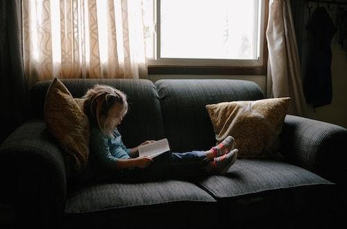 A Girl in the Sofa